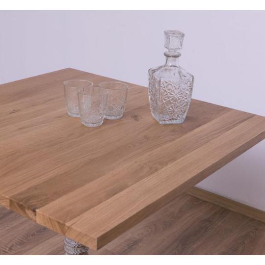 rusztikus lerako asztal eloszoba patinas tomor tolgy kisasztal tomorfa country provence provanszi asztalka mediterran egyedi meret szin antikolt patinas vintage stilusu butorok lameridian lakberendezesi bolt etkezoasztal.jpg